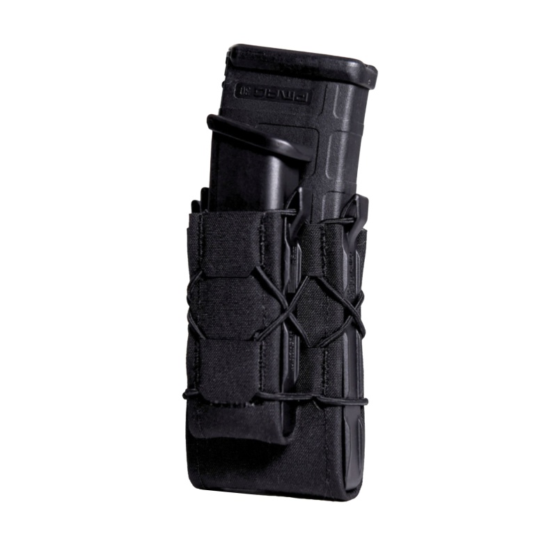 High Speed Gear, Taco Gen 2, Magazine Pouch, Fits (1) Pistol And (1) Rifle Magazine, Nylon/Thermoplastic Construction, Black