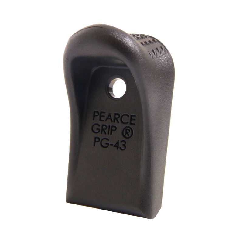 Pearce Grip, Pearce Grip, Grip Extension, Fits Glock 43, Black
