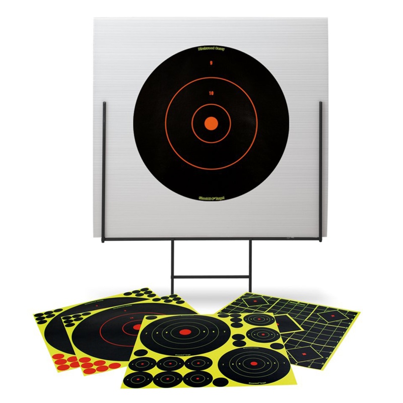 Birchwood Casey, Portable Shooting Range And Backboard, 13 Shoot-N-C Targets, 58 1" Pasters
