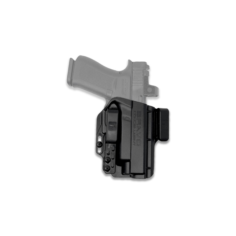 Bravo Concealment, Torsion, Iwb Concealment Holster, Waistband Clips, Fits Glock 48/48 Mos, Right Hand, Black, Polymer