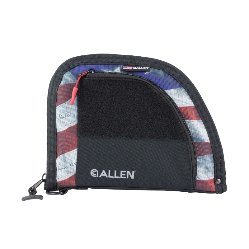 Allen Company, Victory Taper, Single Pistol Case, 10"X7.5"X1.5", Red, White, And Blue