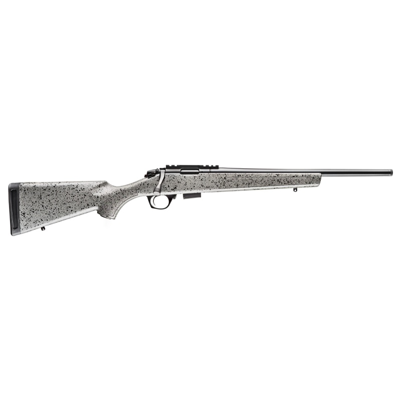 Bergara, Bmr Rifle, Bolt Action Rifle, 17 Hmr, 20" Steel Barrel, 1/2X28 Threaded, Cerakote Finish, Black, Synthetic Stock, 30 Moa Rail 10 Rounds, 1 Magazine, Right Hand