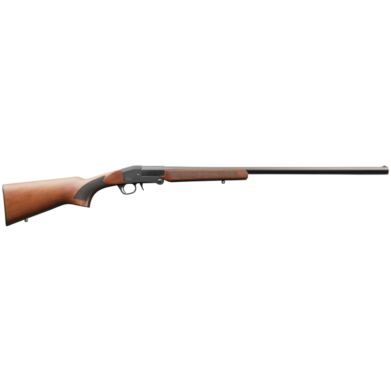 Charles Daly, 101, Single Shot Shotgun, 28 Gauge, 3" Chamber, 26" Barrel, Matte Finish, Black, 1 Round, Fiber Optic Front Sight, Synthetic Stock