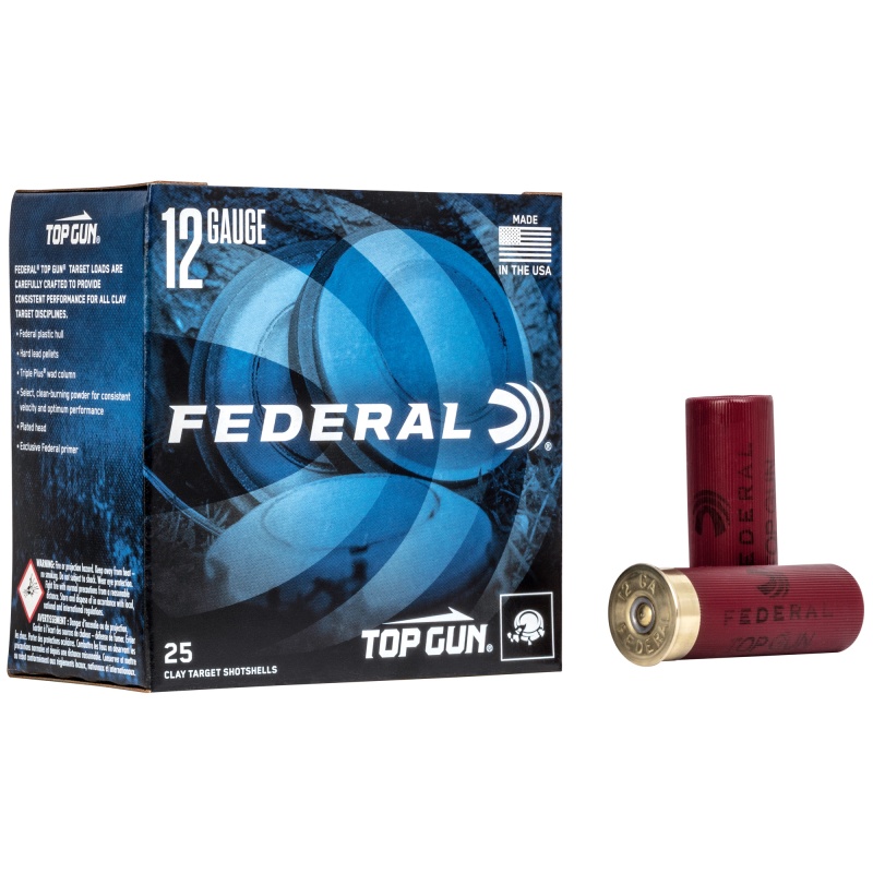 Federal, Top Gun, 12 Gauge 2.75", #9, 1 1/8 Oz, 25 Round Box