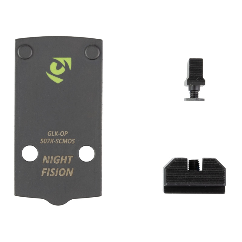 Night Fision Optic Plate + Backup Sight Combo