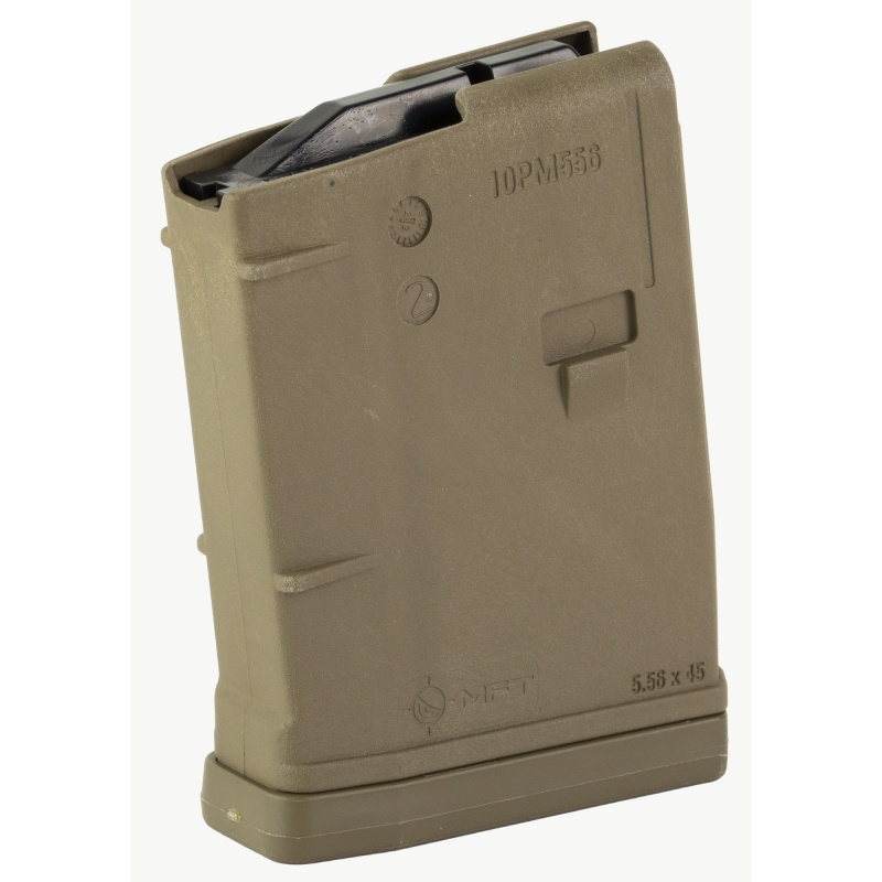 Mission First Tactical, Magazine, 223 Remington/5.56 Nato, 10 Rounds, Fits Ar-15, Flat Dark Earth