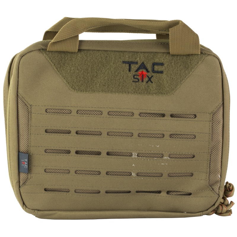 Allen Company, Tac-Six Crew 2 Gun Tactical Pistol Case, 10"X8", Polyester Construction, Coyote