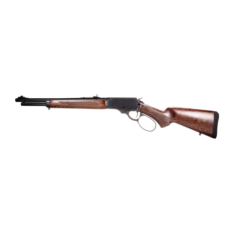 Rossi, R95, Trapper, Lever Action Rifle, 30-30 Winchester, 16.5" Barrel, Black Oxide Finish, Black, Buckhorn Rear Sight, Drift Adjustable Front Sight, Walnut Stock, 5 Rounds