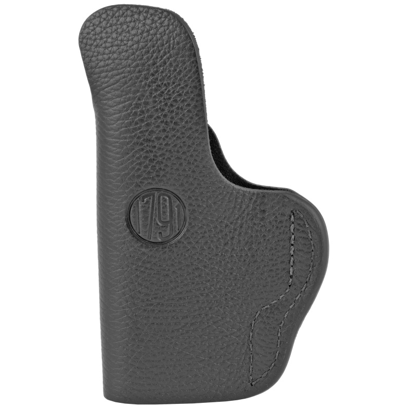 1791 Gunleather, Smooth Concealment Holster, Iwb, Night Sky Black Leather, Fits Glock 42/43/43X, Ruger Lc9/Sr22, Right Hand, Size 3