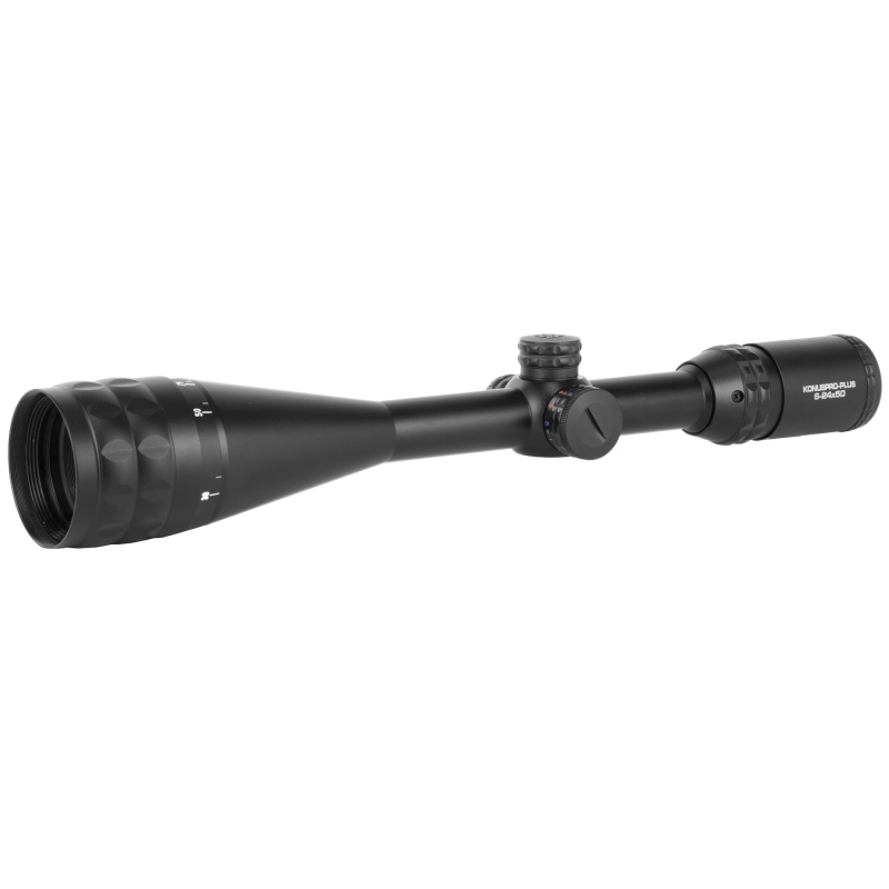 Konus, Konuspro Plus Rifle Scope, 6-24X50, 1", Fine Cross Hair With Dual Illuminated Center Dot Reticle, Matte Finish