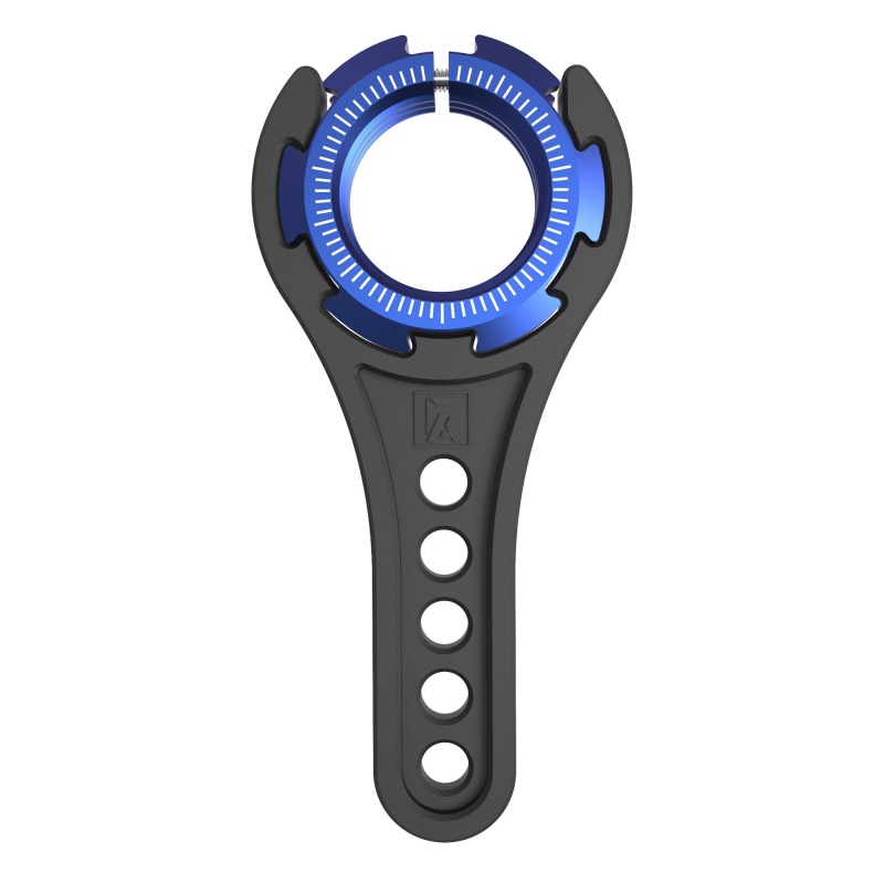 Frankford Arsenal, Die Locker Rings, Fits 7/8"X14 Dies, Anodized Finish, Blue, Aluminum Construction, Pack Of 3 Lock Rings, Includes Lock Ring Wrench