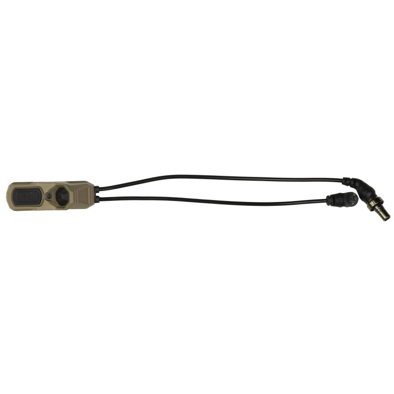 Unity Tactical, Axon, Dual Button Remote Switch For Surefire/Crane Laser, Fits Picatinny, Matte Finish, Flat Dark Earth