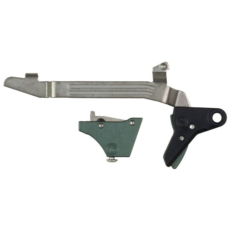 Timney Triggers, Alpha Competition Trigger, Anodized Finish, Green, Fits Large Frame Gen 3 & Gen 4 - 20, 21, 29, 30, 40 And 41