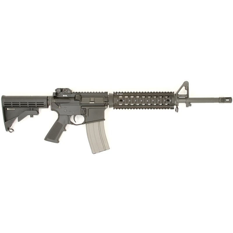 Bravo Company, Mid-16 Mod 2, Semi-Automatic Rifle, 223 Remington/5.56 Nato, 16" Barrel, 1:7 Twist, Mid-Length Gas System, Anodized Finish, Black, Sopmod Stock, Bcm Mod 3 Pistol Grip, Mil-Spec F-Marked Forged Front Sight, Bcm Mod 4 Charging Handle, Qrf Picatinny Handguard, Bcm Mod 0 Compensator, Pnt Trigger, 30 Rounds, 1 Magazine