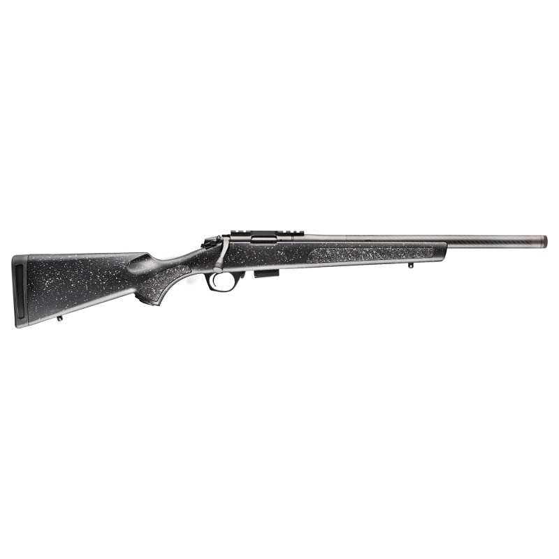 Bergara, Bmr Rifle, Bolt Action Rifle, 17 Hmr, 20" Carbon Fiber Barrel, 1/2X28 Threaded, Cerakote Finish, Black, Synthetic Stock, 30 Moa Rail, 10 Rounds, 1 Magazine, Right Hand