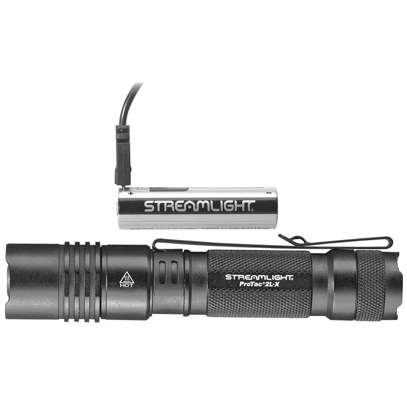 Streamlight ProTac 2L-X USB Flashlight, 500 Lumens