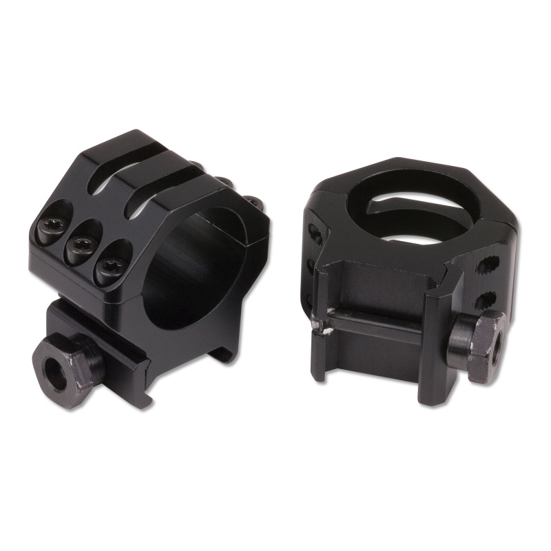 Weaver, Tactical Ring, Fits Picatinny, 1", Extra High, 6-Hole, Black