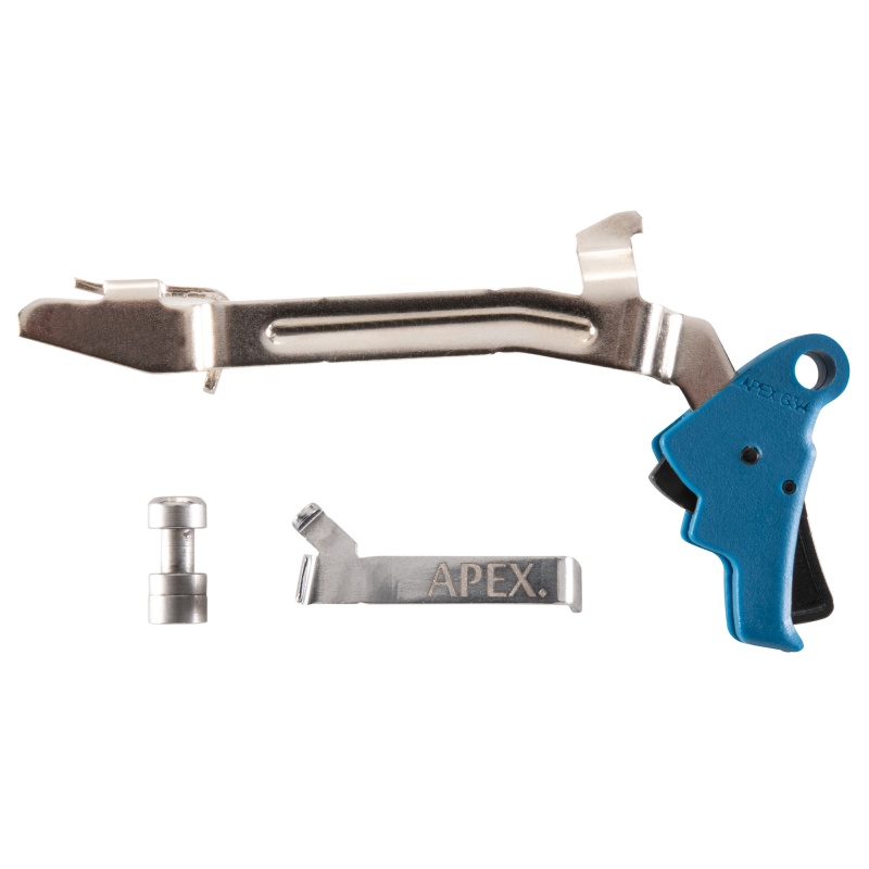 Apex Tactical Specialties, Polymer Aek, Action Enhancement Kit, Fits Glock Gen 3/4 Standard Frame, Blue
