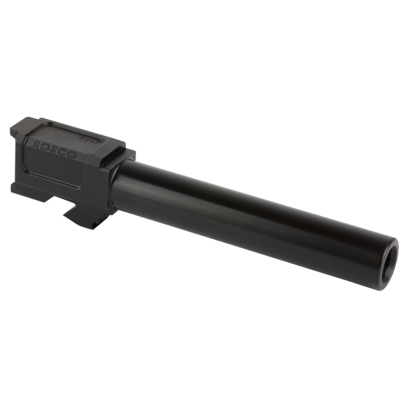 Rosco Manufacturing, Bloodline, 9Mm, 4.49" 416R Stainless Steel Barrel, 1:10, Melonite Finish, Nitride Black, Fits Glock 17