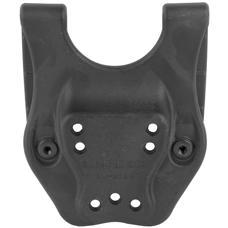 Blackhawk, Serpa Mid-Ride Duty Belt Loop With Duty Holster Screws, For Duty Holster Use Only, Black