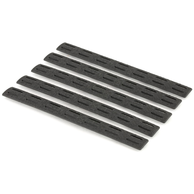 Bravo Company, 5.5" Keymod Rail Panel Kit, 5 Pack, Black
