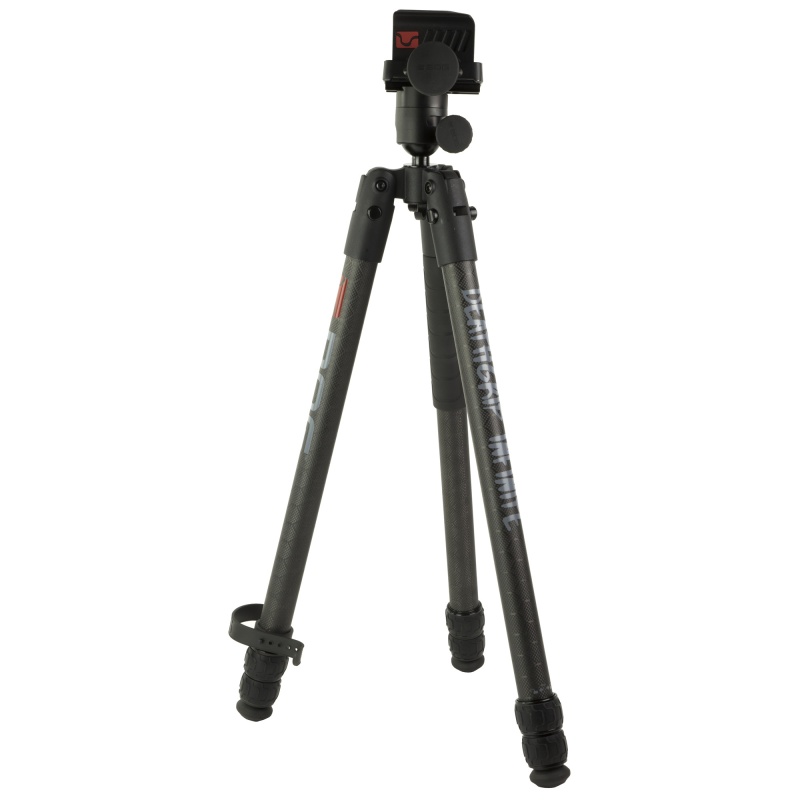 Bog, Deathgrip Infinite, Tripod, Carbon Fiber Construction, Matte Finish, Includes Adjustable Deathgrip Clamp, Ball Head Mount