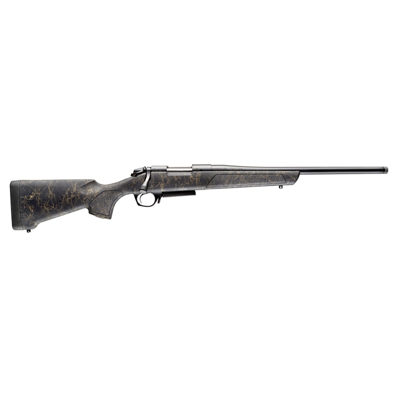 Bergara, B-14 Series Stoke, Bolt Action Rifle, 6.5 Prc, 20" Barrel, Threaded 5/8X24, Cerakote Finish, Black, Synthetic Stock, Hinged Floor Plate, 3 Rounds, Right Hand