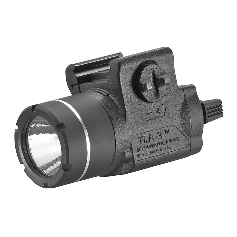 Streamlight, Tlr-3, Tactical Light, C4, 170 Lumens, Black Finish, With Batteries