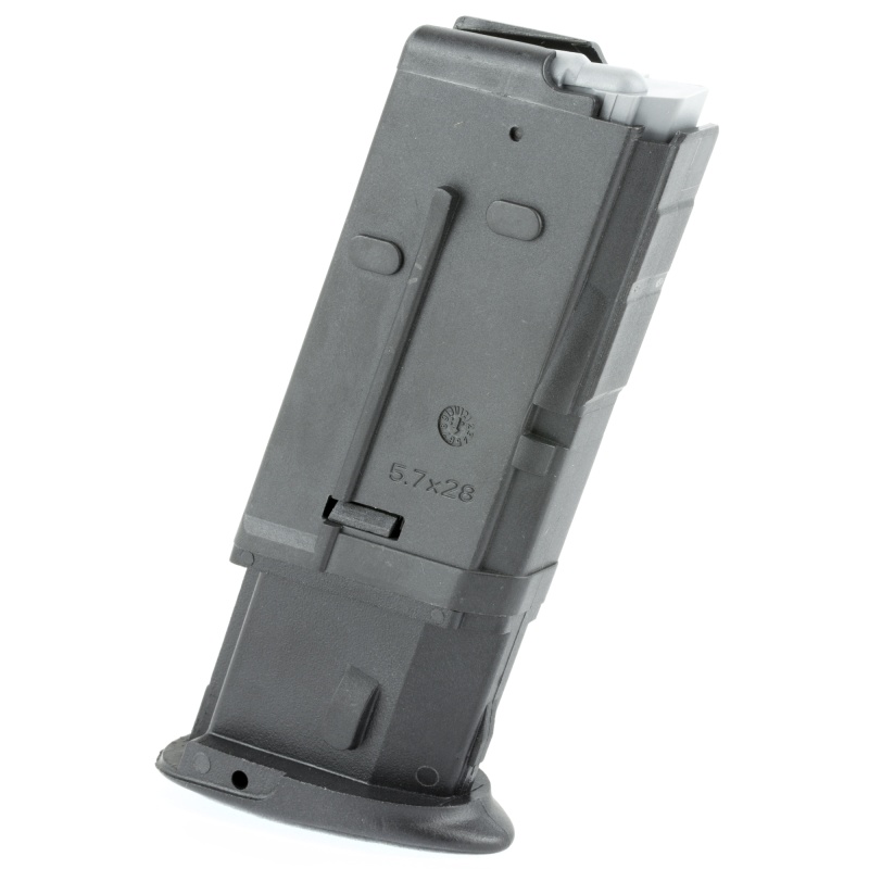 Fn America, Magazine, 5.7X28mm, 10 Rounds, Fits Five-Seven, Polymer, Black