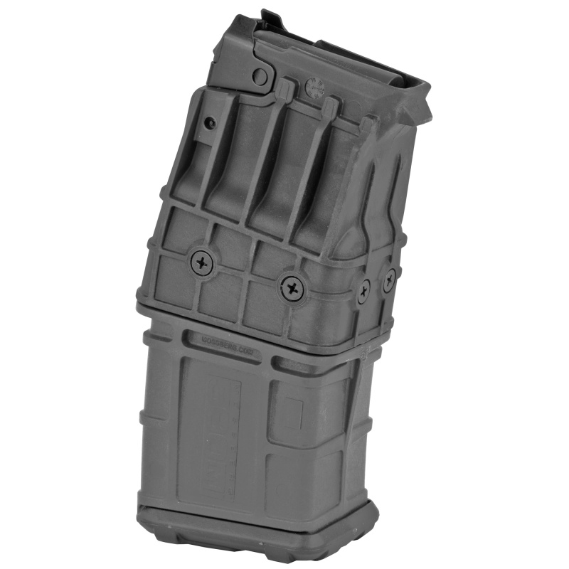 Mossberg, Double Stack Magazine, 12 Gauge, 10 Rounds, Fits Mossberg 590M, Polymer, Black