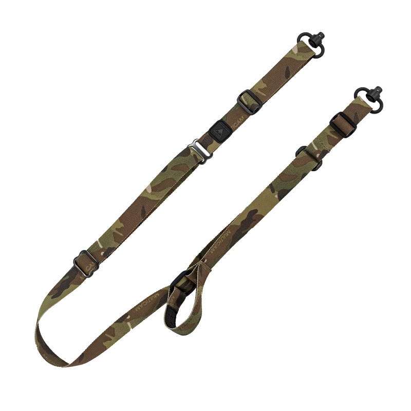 Grovtec, Sabre 2 Point Sling, Matte Finish, Multicam, Includes Push Button Swivels