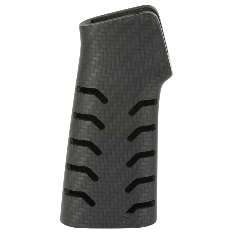 Battle Arms Development, Ultralight Chevron Carbon Fiber Pistol Grip, Black, Carbon Fiber Construction, Fits Ar Rifles