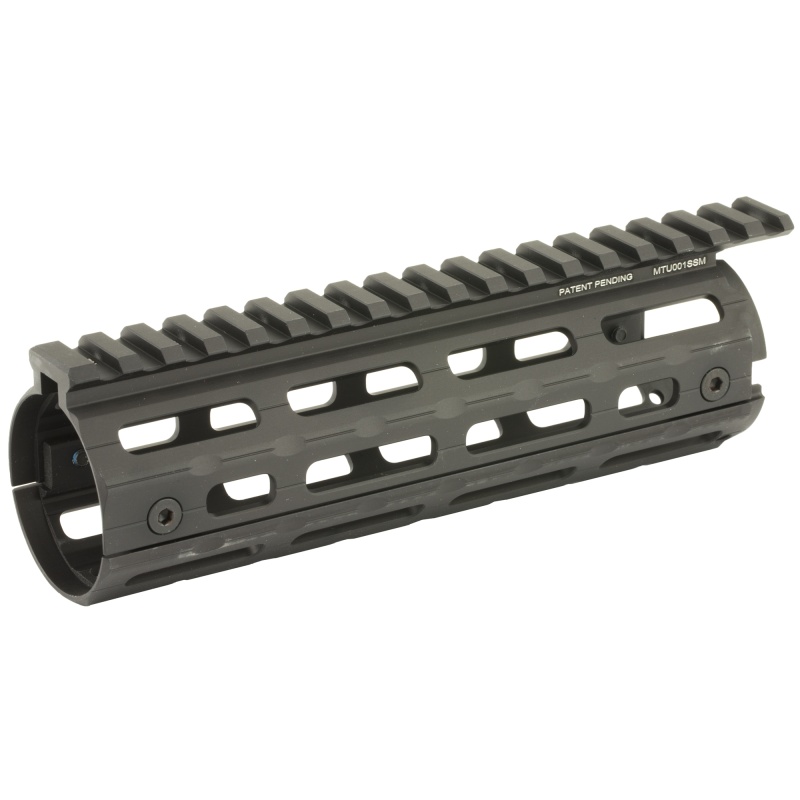 Leapers, Inc. - Utg, Utg Pro Super Slim Drop In Mlok Rail System, Ar-15, Carbine Length, Black