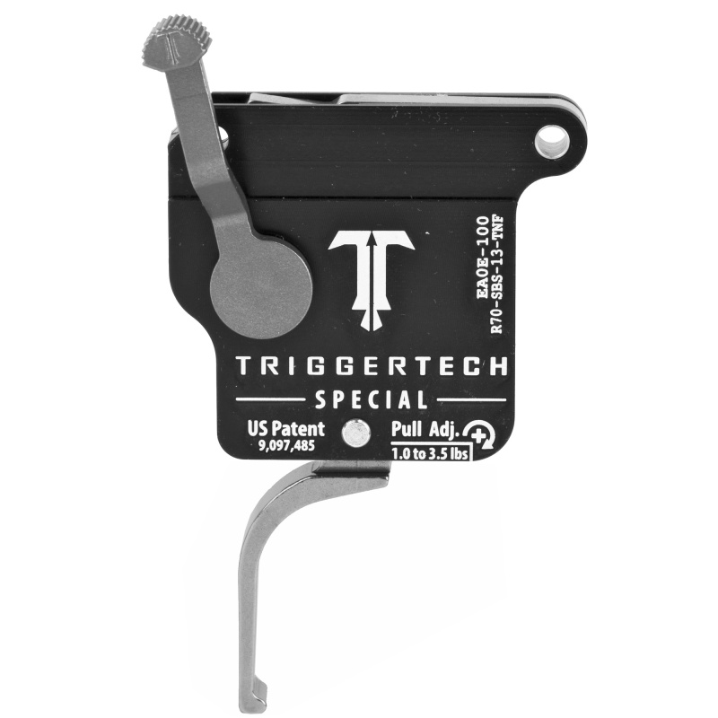 Triggertech, Trigger, 1.0-3.5Lb Pull Weight, Fits Remington 700, Special Flat Clean Trigger, Right Hand, Adjustable, Stainless Finish, Includes Installation Tools, Instruction Book, & Triggertech Patch