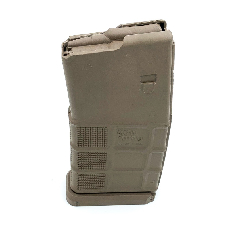 Promag Industries, Magazine, 308 Winchester/7.62 Nato, 20 Rounds, Fits Sr25 And Dpms Pattern Ar10, Polymer Construction, Flat Dark Earth