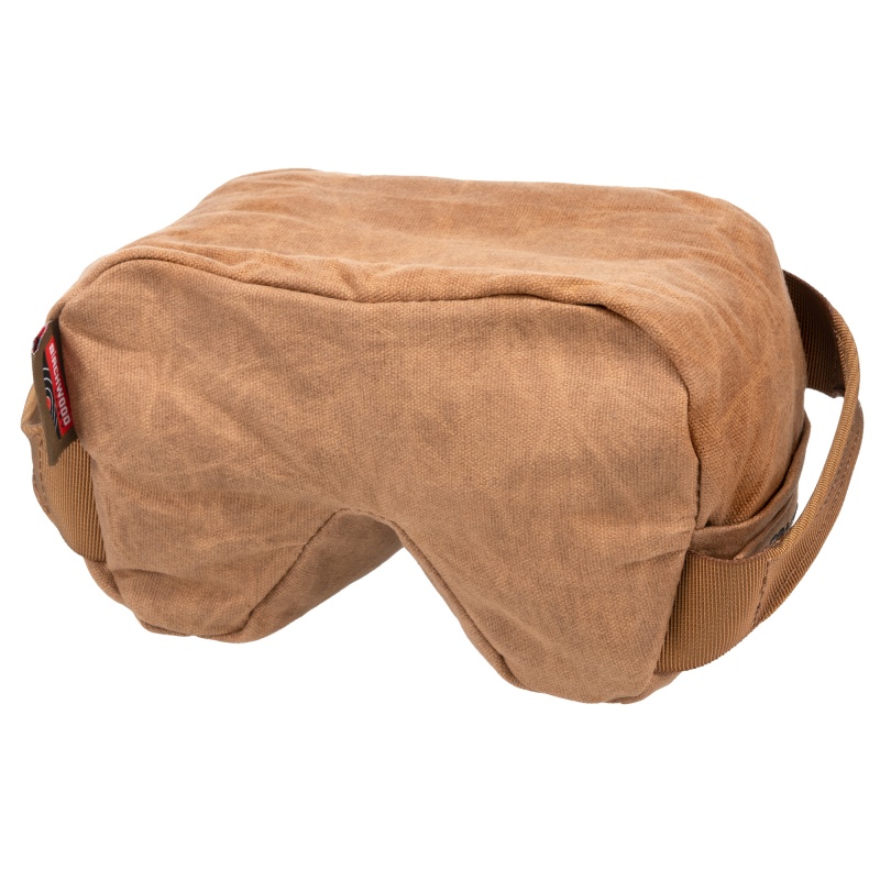 Birchwood Casey, Steady Shot Foxtrot, Ultralight, Shooting Bag, Waxed Canvas, Tan