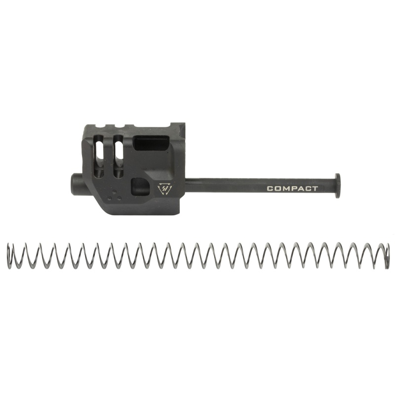 Strike Industries, Mass Driver Comp, 9Mm, Fits Glock 19 Gen 4, Includes Recoil Spring/Guide Rod/Guide Rod Fitment Washer/Guide Rode Head, Black