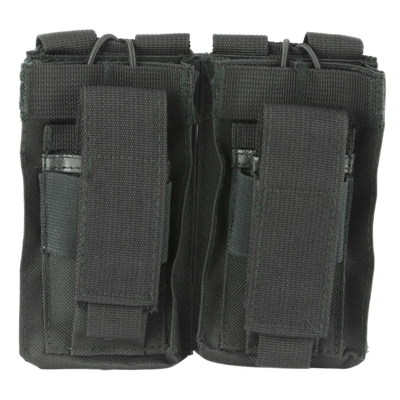 Ncstar, Double Ar Magazine Pouch, Nylon, Black, Molle Straps For Attachment, Fits Two Ar Style Magazines