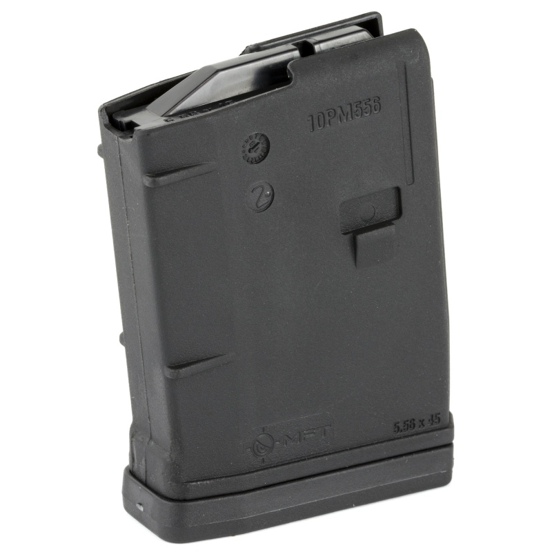 Mission First Tactical, Magazine, 223 Remington/556Nato, 10 Rounds, Fits Ar Rifles, Polymer, Black