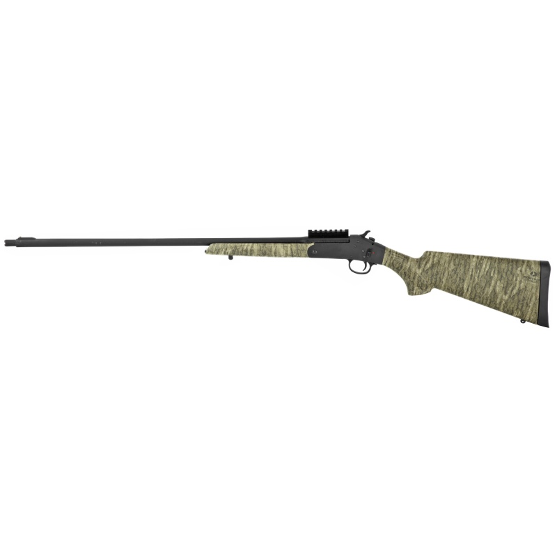 Stevens, 301 Turkey Bottomland, Single Shot Shotgun, 20 Gauge, 3" Chamber, 26" Barrel, Matte Finish, Black, Mossy Oak Bottomland Polymer Stock, X-Full Choke, Bead Sight, Right Hand