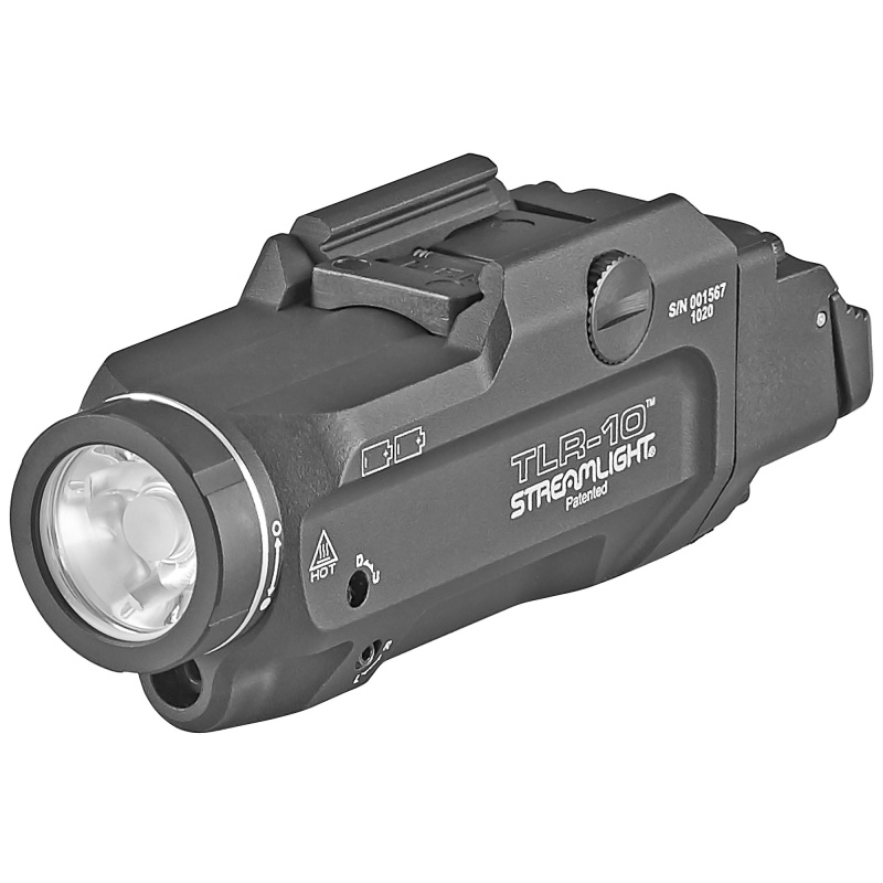 Streamlight, Tlr-10 Flex, Tac Light W/Laser, 1000 Lumens, Black