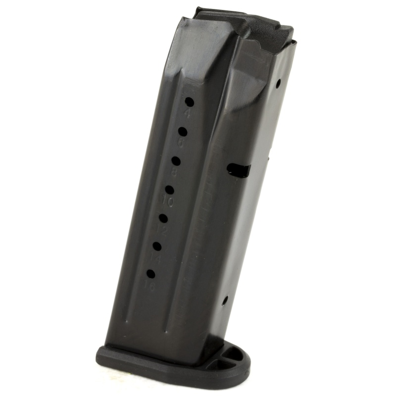 Promag, Magazine, 9Mm, 17 Rounds, Fits S&W M&P-9, Steel, Blued Finish