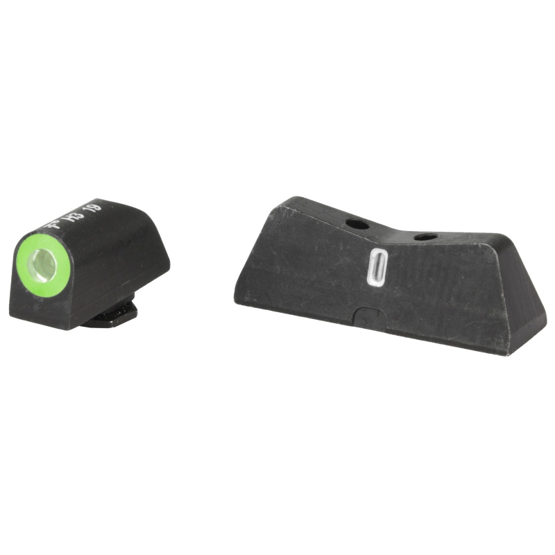 Xs Sights, Dxt2 Standard Dot, Tritium Night Sights, Green, Fits Glock 17/19/22/23/24/26/27/31/32/33/34/35/36/45, Taurus G3c/Gx4/New Production G3, Walther Pdp
