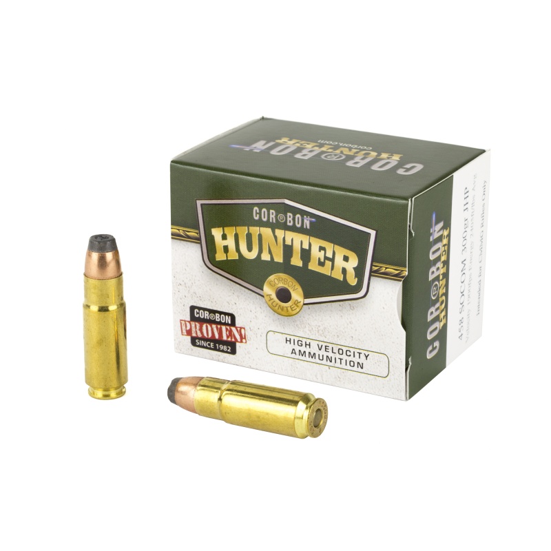 458 SOCOM 300 Grain Jacketed Hollow Point Ammo