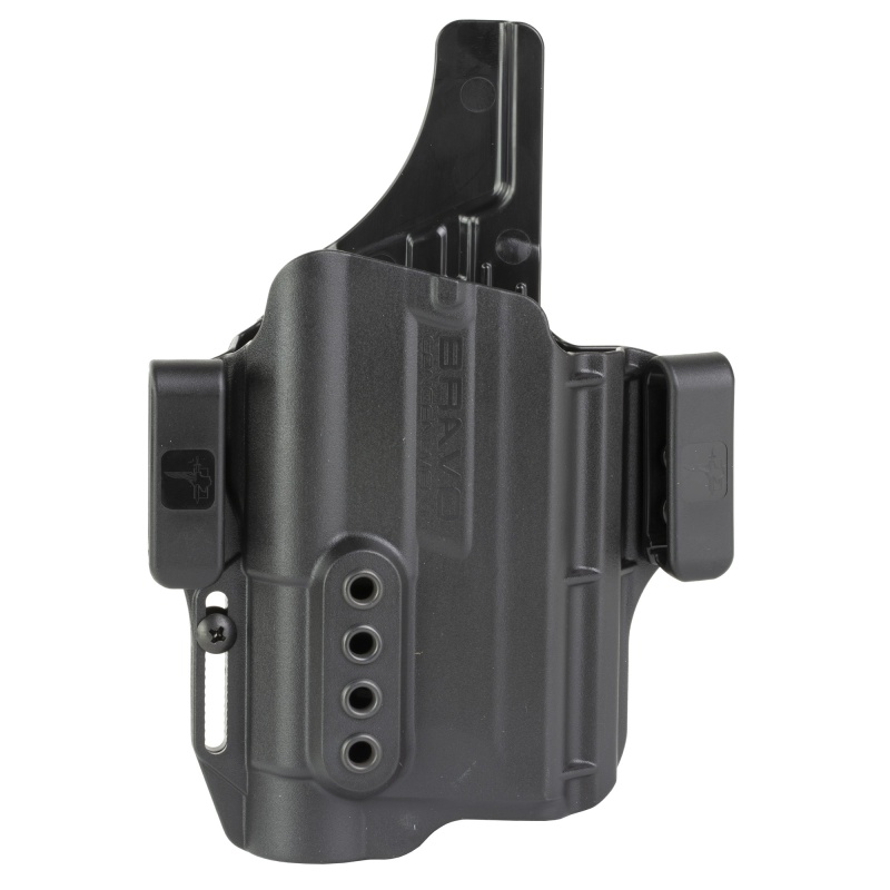 Bravo Concealment, Torsion Light Bearing, Iwb Concealment Holster, Waistband Clips, S&W M&P 2.0 9/40 Full Size W/Streamlight Tlr-1, Right Hand, Black, Polymer