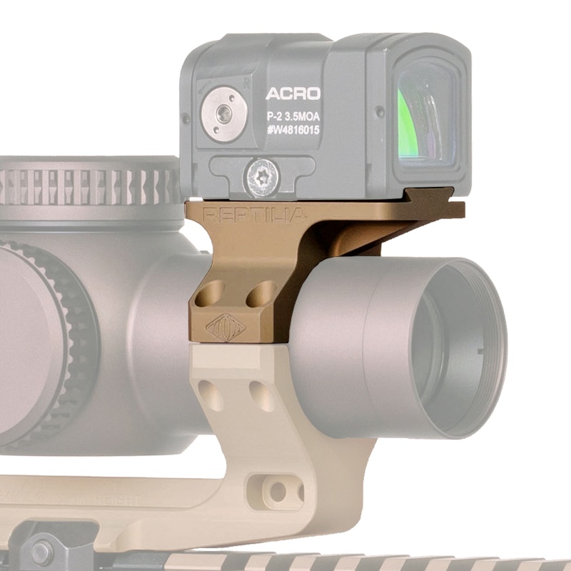 Reptilia, Rof-90, Mount, Fits Aimpoint Acro, 34Mm, Anodized Finish, Flat Dark Earth