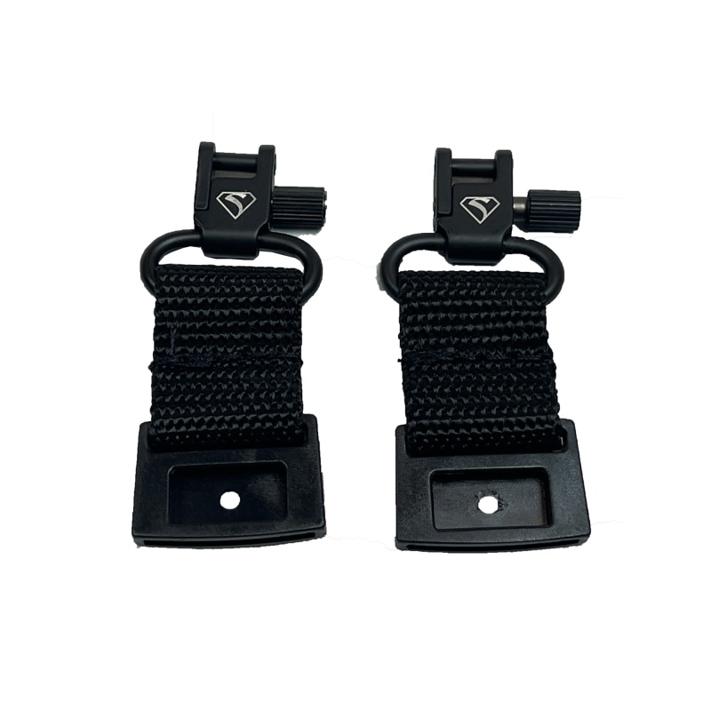 Sticky Holsters, Venatic, Mrs Stud Dongle, Compatible With The Modular Rifle Sling, Matte Finish, Black, Includes 2 Stud Style Sling Swivels