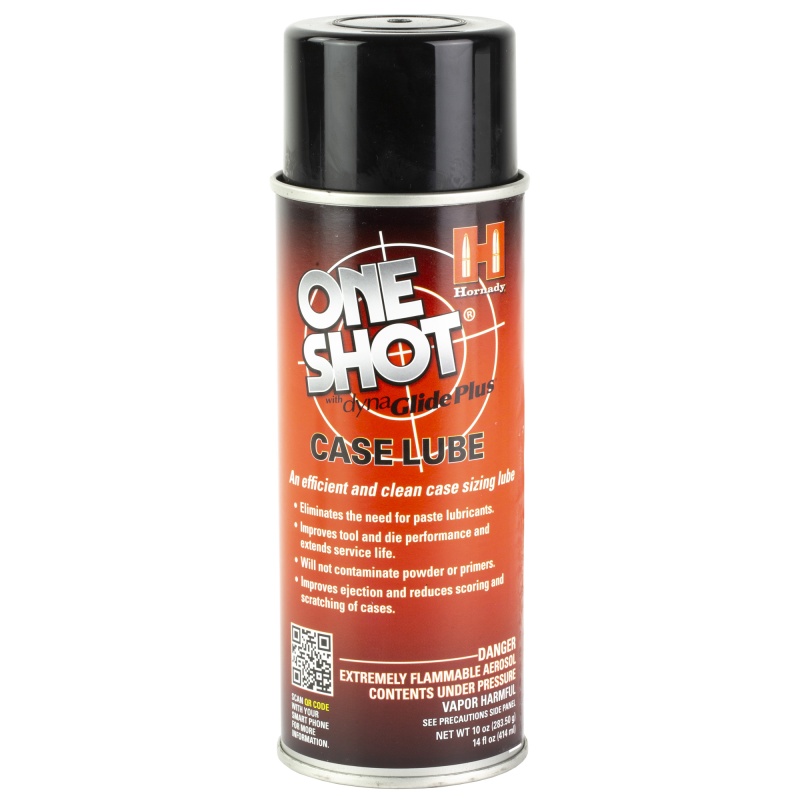 Hornady, One Shot Spray Case Lube 10 Oz, Lead And Copper