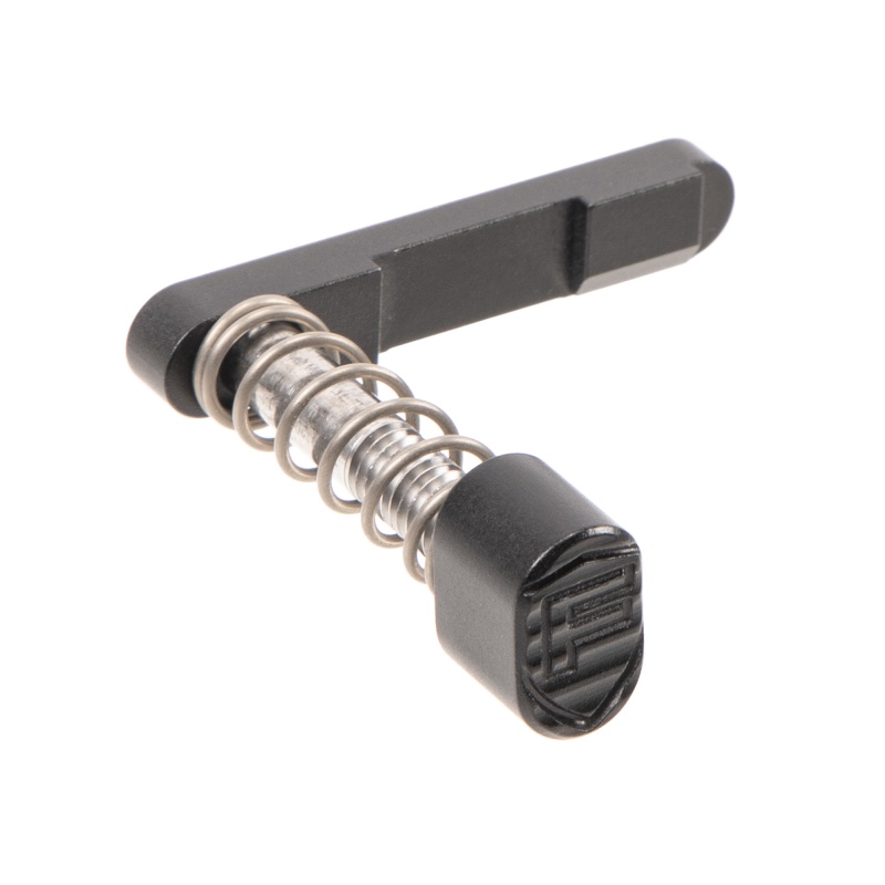Fortis Manufacturing, Inc., Billet Magazine Catch And Release, Nitride Finish, Black, Fits Ar-15