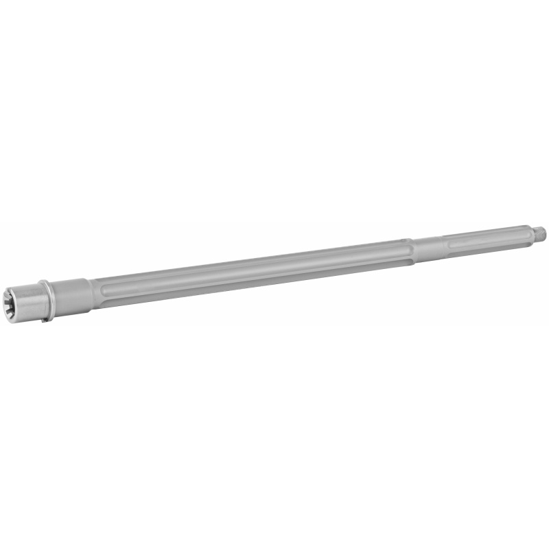 Ballistic Advantage, Premium Stainless Steel Barrel, Spr Profile, 223 Wylde, 18" Barrel, 1/2X28 Thread Pitch, Fits Ar15, Fluted Bead Blasted Finish, Silver, 1:8" Twist Rate, Rifle-Length Gas System